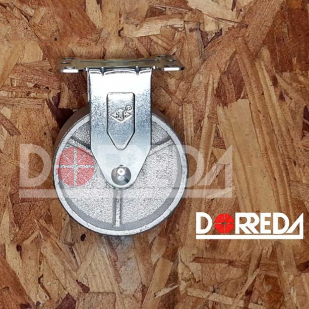 14SS30GL8306YY - RODAJA BASE PLACA FIJA 4X1-1/4" SEMI-STEEL WHEELS 14SS30GL8306YY