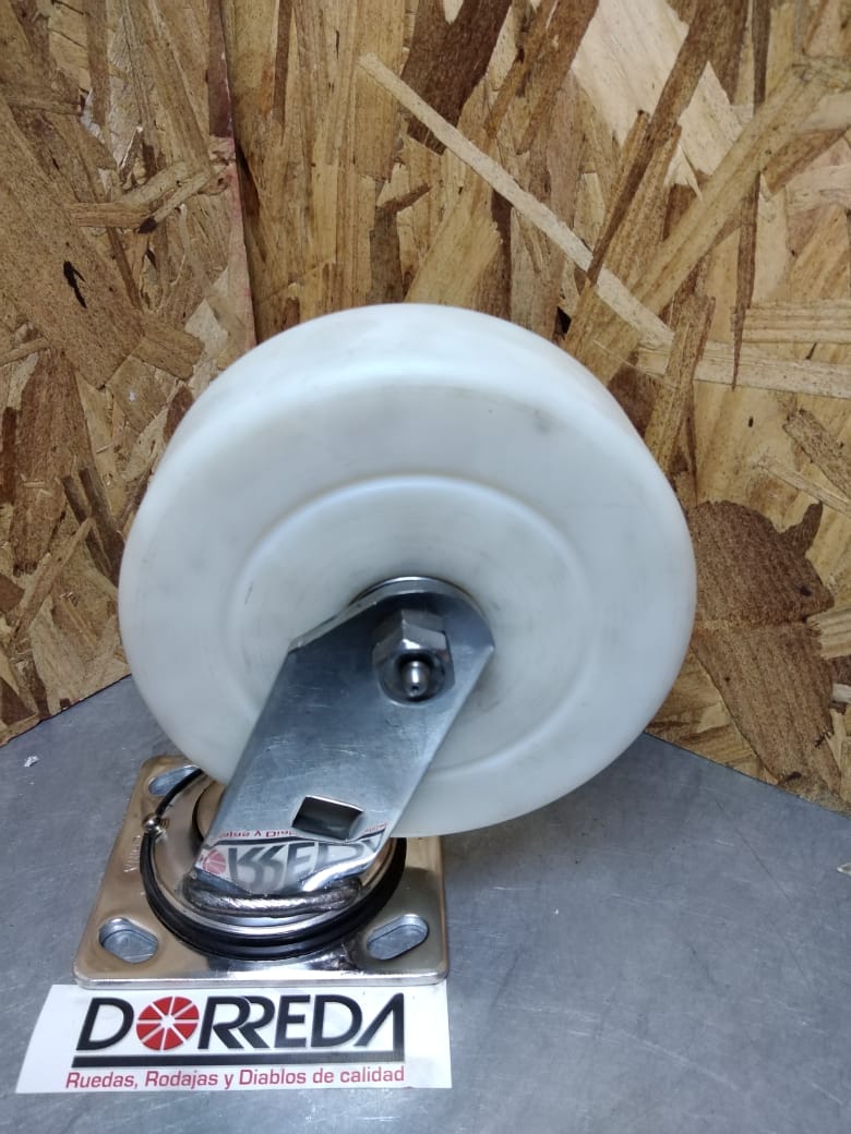 27NL80JE6017YY - RODAJA BASE PLACA GIRATORIA SIN FRENO 8X2" NYLAMID 27NL80JE6017YY