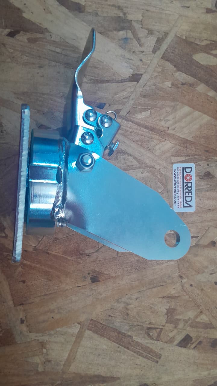 DCZZ60JZ8317YY - BASE PLACA GIRATORIA REFORZADA CON FRENO METALICO 6 X 2" DCZZ60JZ8317YY
