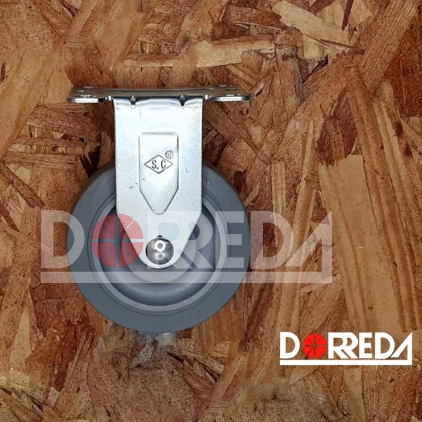 14CD40GH4406YY - RODAJA BASE PLACA FIJA SIN FRENO 4X1-1/4" CONDUCTIVA CH DC40GH44 14CD40GH4406YY