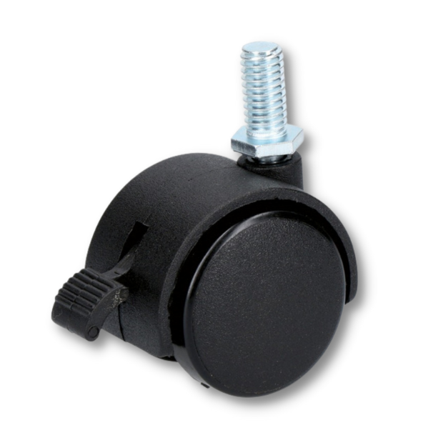 DRYO2133O50 - RODAJA TIPO YOYO DE 51MM ESPIGA CUERDA CON FRENO (2") DRYO2133O50