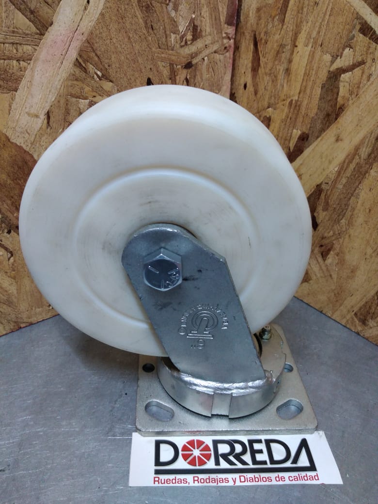 41NL60JE6017YY - RODAJA BASE PLACA GIRATORIA SERIE 41 SIN FRENO 6X2" NYLAMID 41NL60JE6017YY