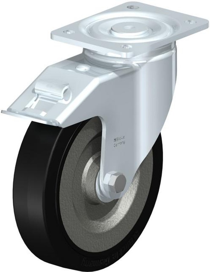 LH-SE 200K-FI - RUEDA GIRATORIA EASY ROLL CON BLOQUEO DE 8" LH-SE 200K-FI