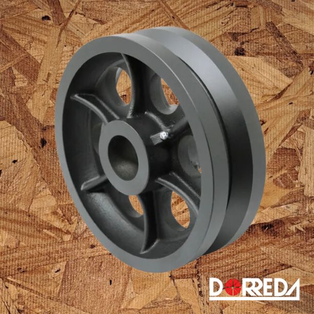 CAST IRON V-GROOVEWHEELS 4X2" VG40JT84