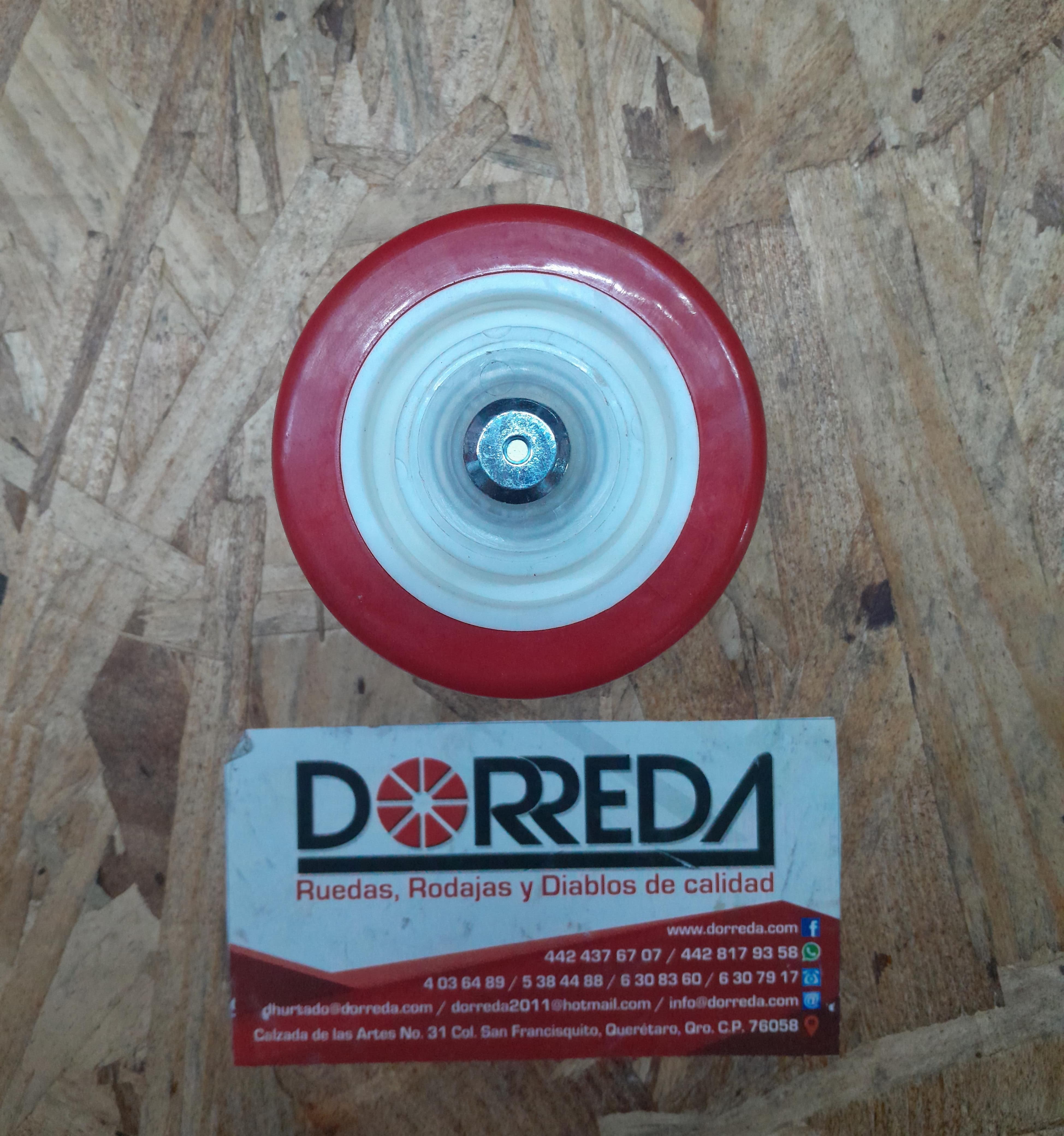 PP30GW42 - POLYPRO 3 X 1 1/4 ROJO CON BLANCO PP30GW42